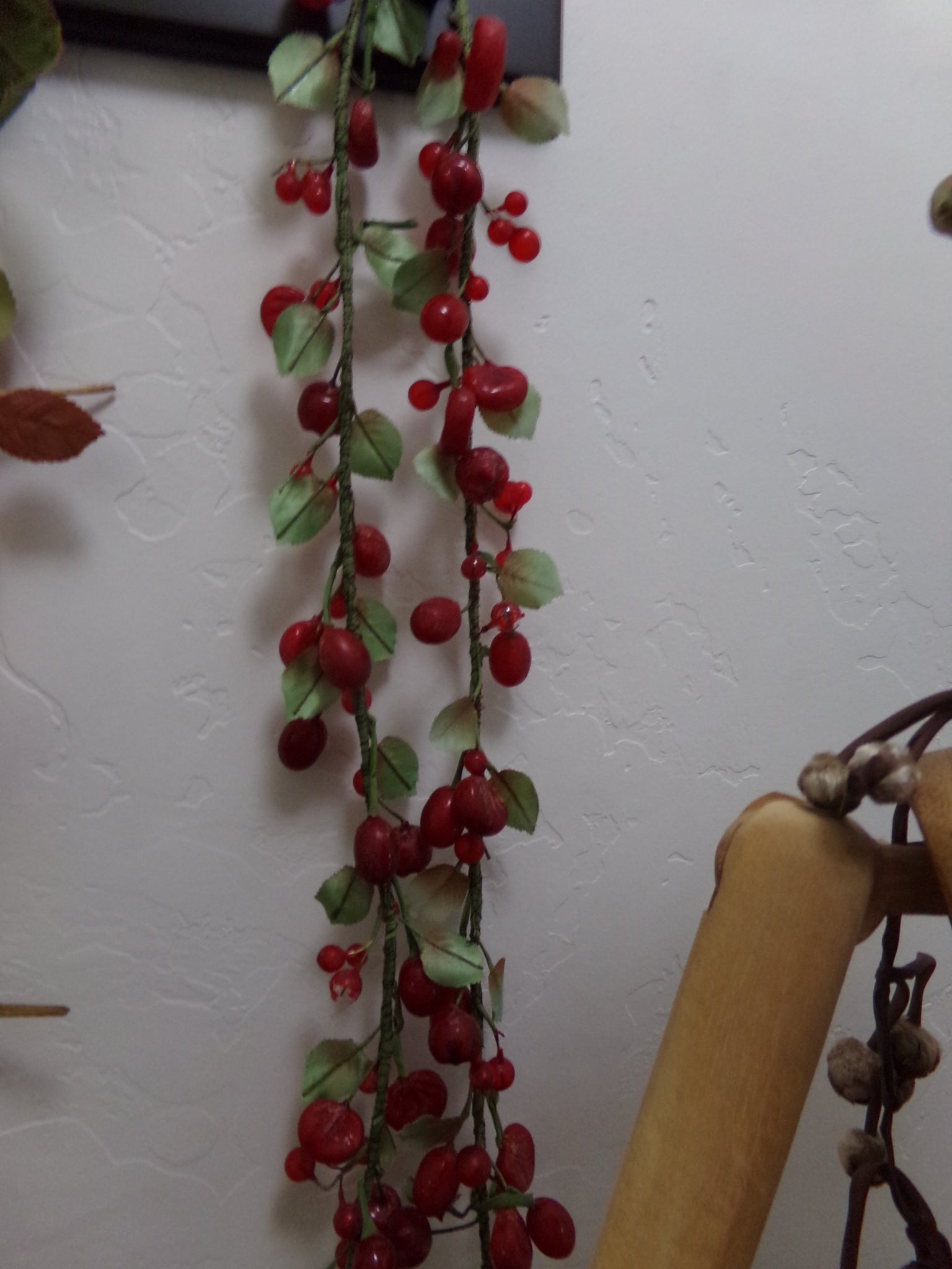 Vintage Fruit and Berry Garland  Made in Germany - 13in long was $19.95 Now is $13.95 each