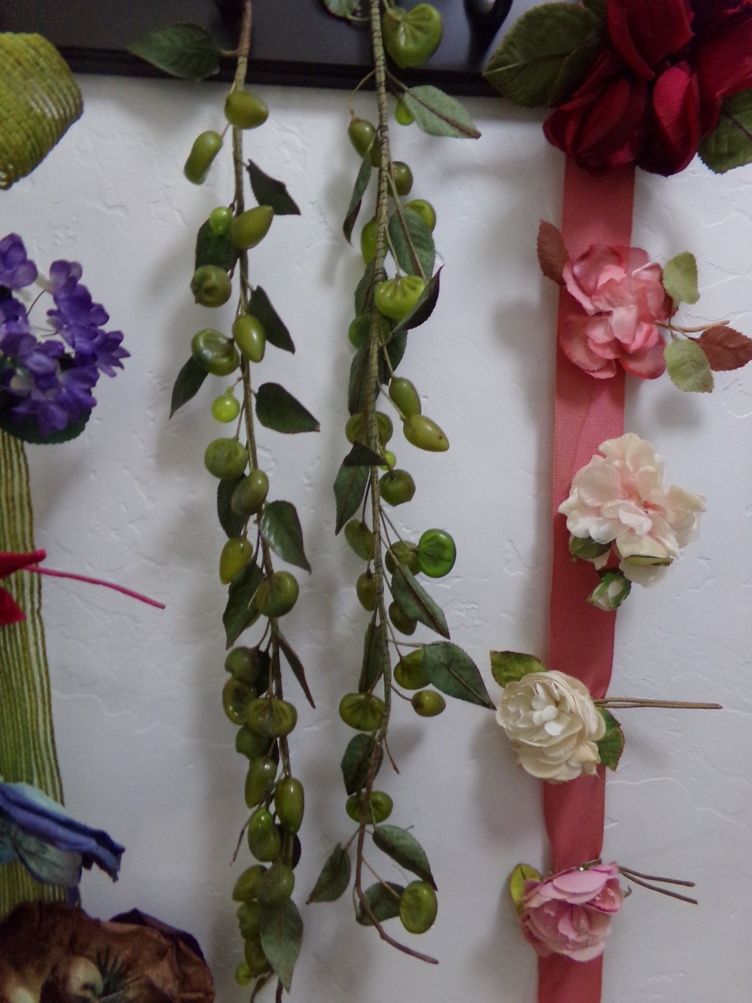 Vintage Fruit and Berry Garland  Made in Germany - 13in long was $19.95 Now is $13.95 each