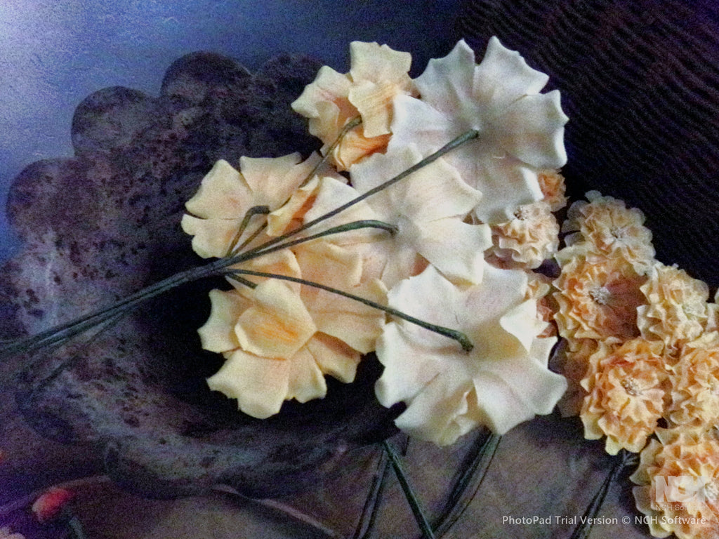 VINTAGE PETALED FLOWER GERMANY  VERY GOOD VINTAGE CONDITION  $9.95 EACH