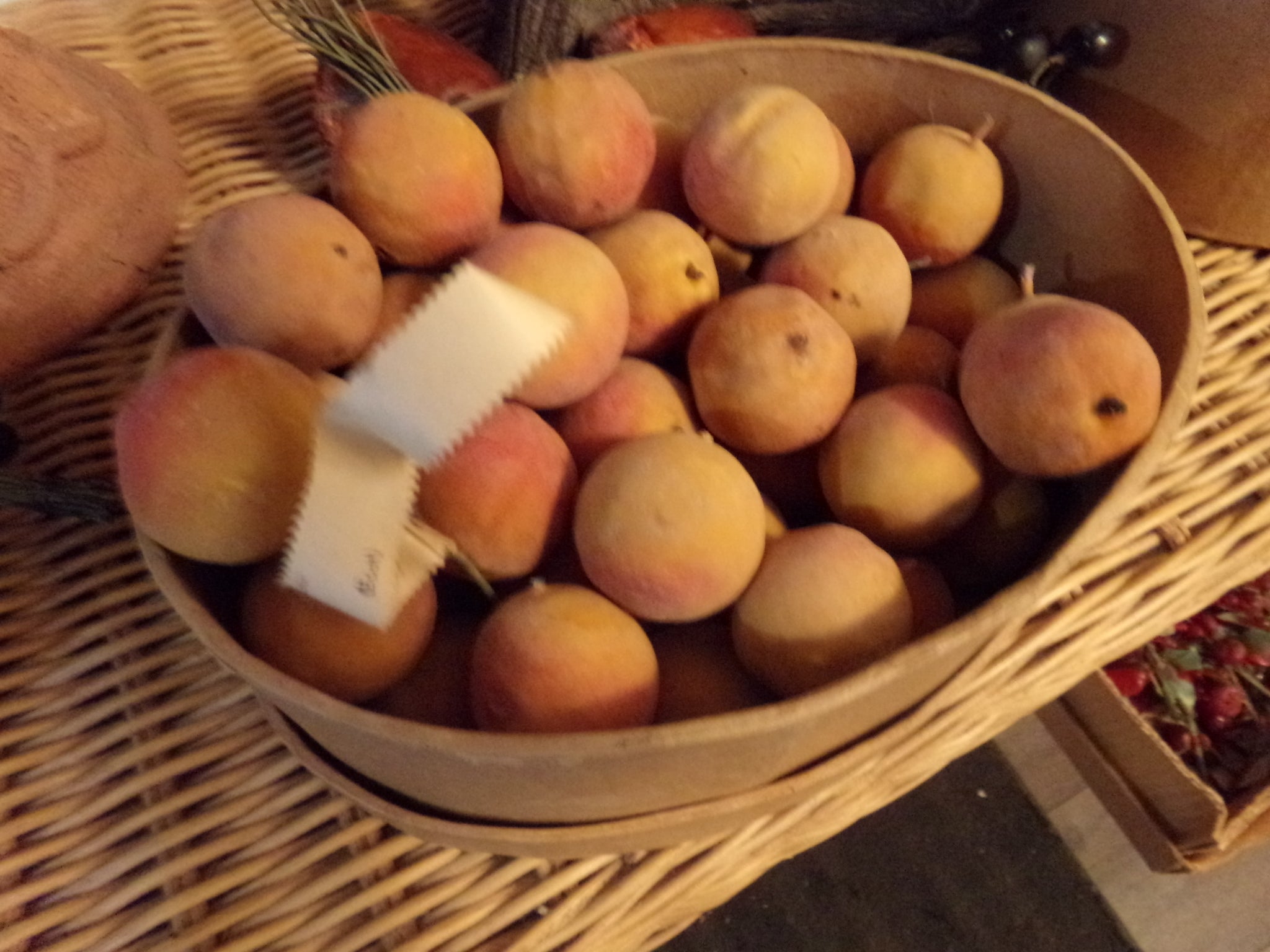 Bonus Bag -Vintage- Peaches w/o wire 3 1/2 dz       Reg. Price $ 49.95  Sale Price $21.95