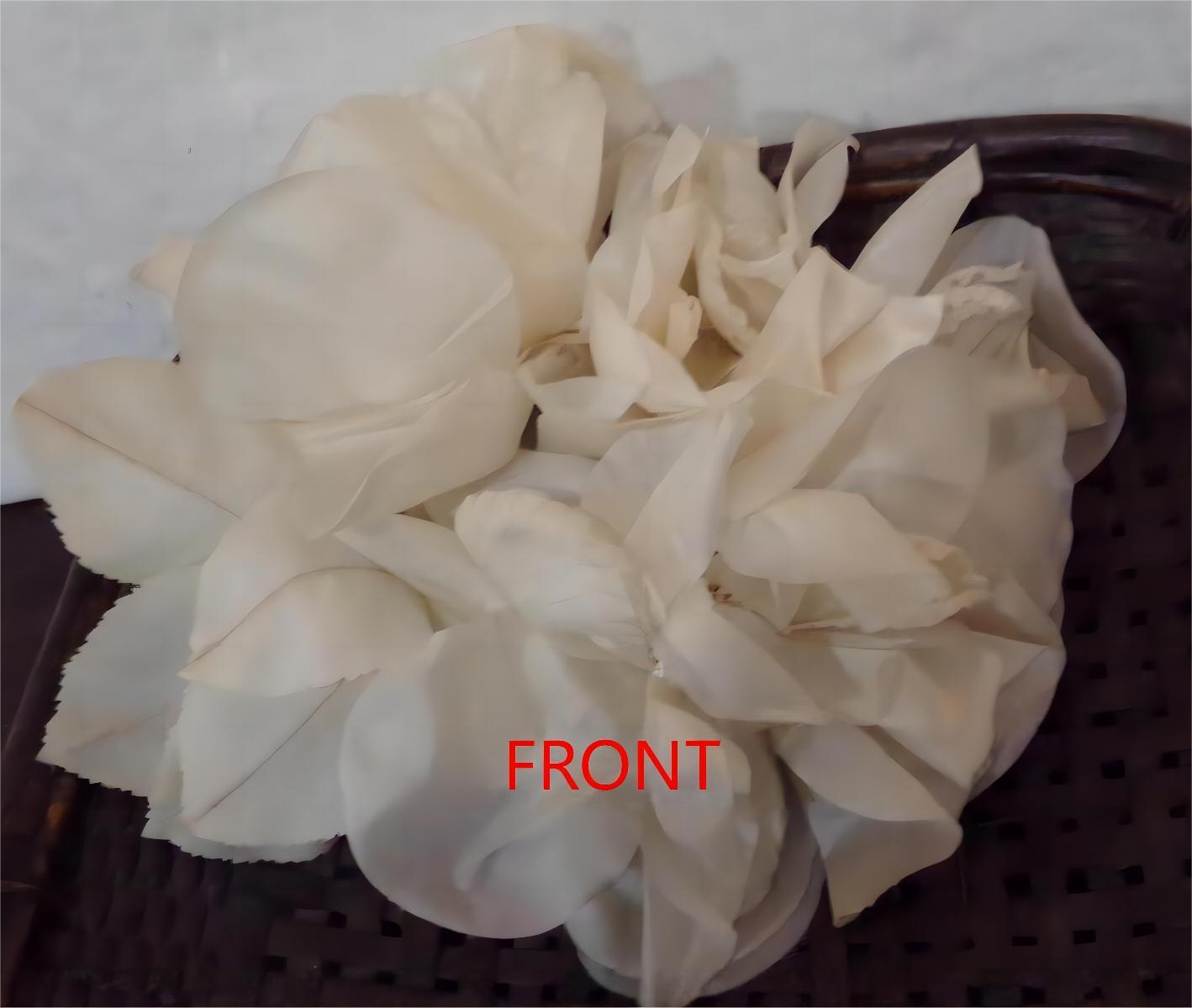 Vintage-Large White Bloom Very Unique      Paris          $18.95      last one